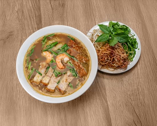 63. Vietnamese Fermented Fish Noodle Soup / Bun Mam