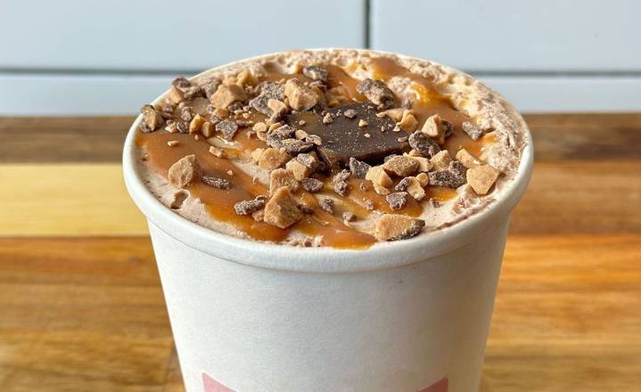 Caramel Brownie Nutella Crunch Ice Cream