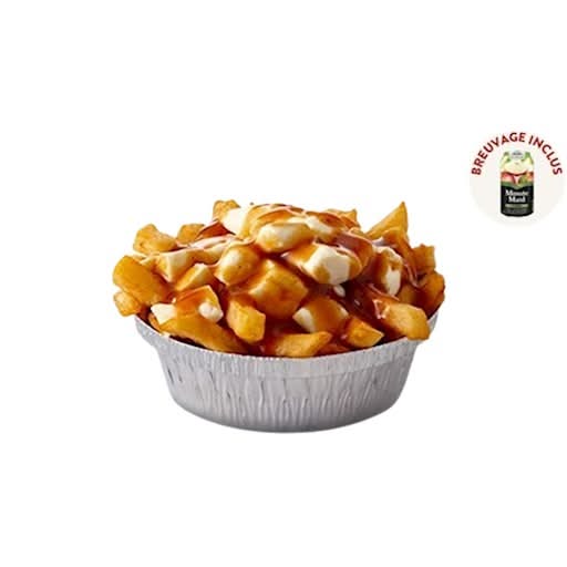 Bébé poutine BBQ avec breuvage / BBQ Baby Poutine with Drink