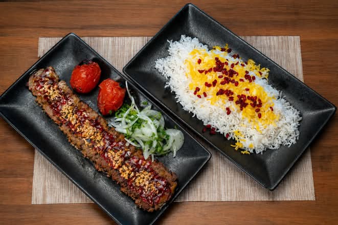 Kabab Torsh veal tenderloin (کباب ترش)