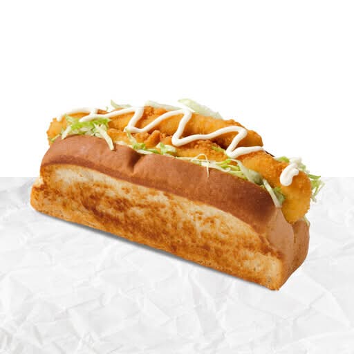 Hot-dog au poulet / Chicken hot dog
