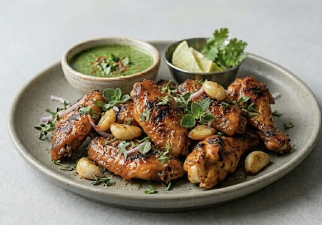 Cooked Peri-Peri Wings (12 pcs)