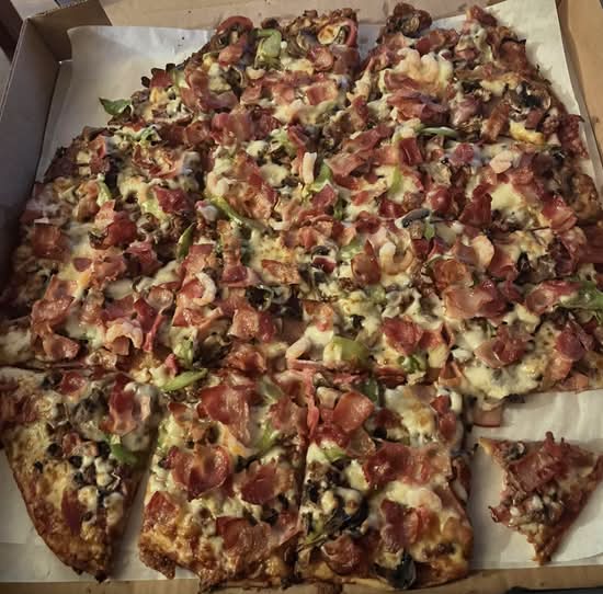 X-Large The Supreme Boss Pizza