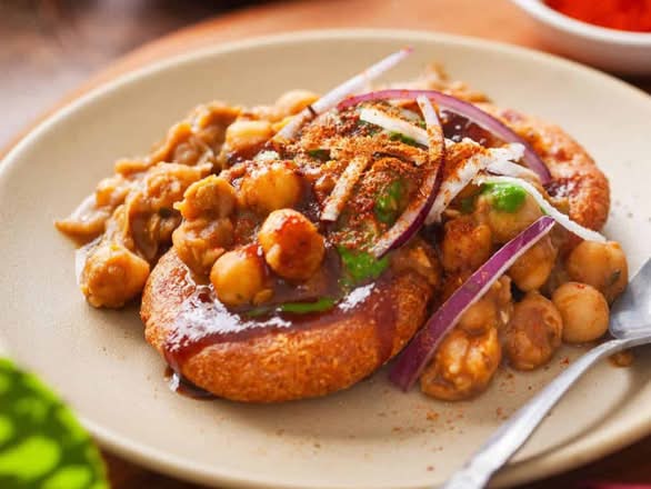 Aloo Tikki Chaat