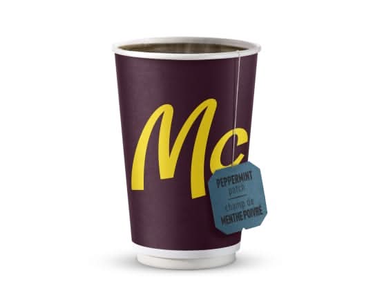 Moyen thé à la menthe poivrée [0.0 Cal]