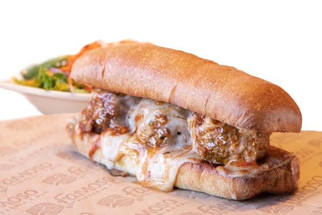 Meatball Hero Sandwich