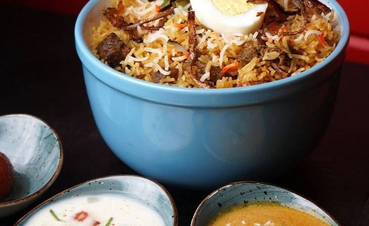 Goat Dum Biryani  (in Bone)