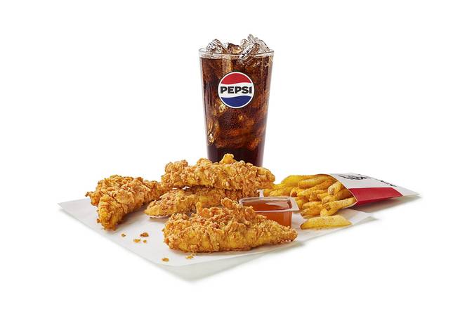 Combo 4 Bâtonnets Tendres Recette Originale / 4 Piece Original Recipe Tenders Combo