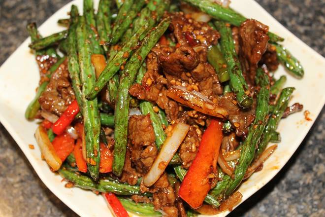 Beef with Green Beans