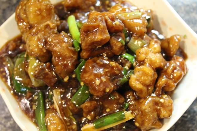 Chicken in Spicy Garlic Sauce