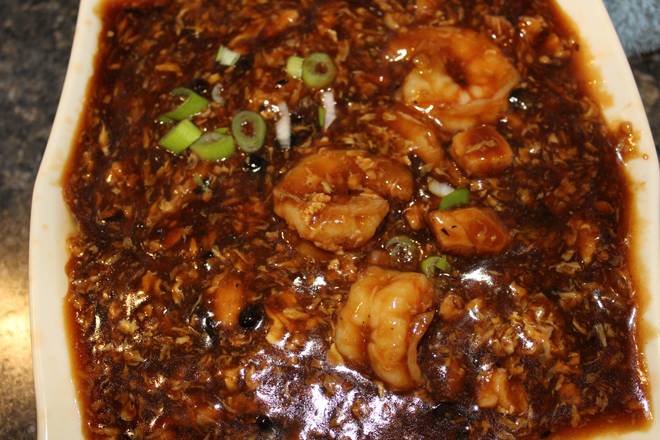 Tiger Prawns in Lobster Sauce