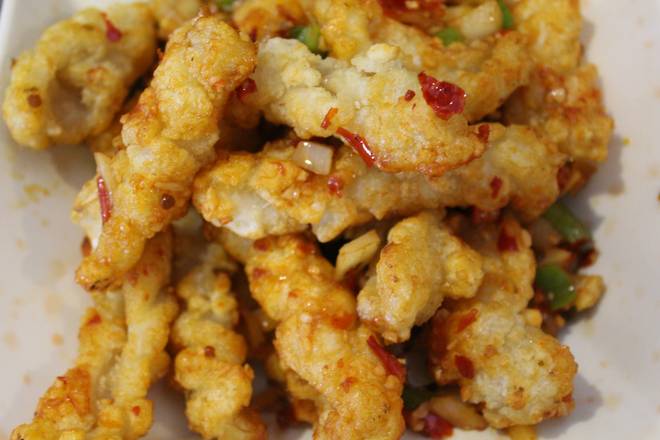 Spicy Deep Fried Calamari (DRY)