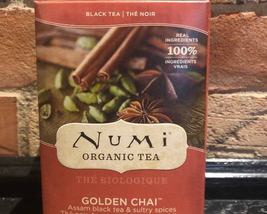 Golden Chai Tea Box