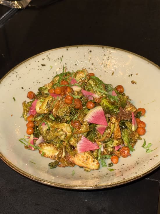 Hot Honey Brussel Sprouts