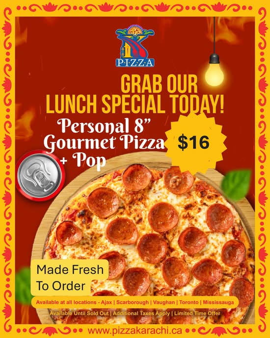 Personal Pizza Deal