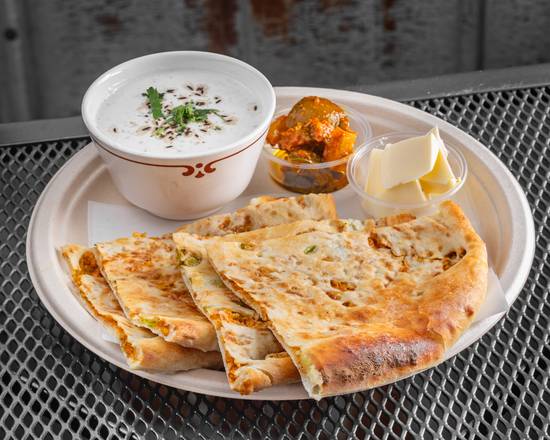 Keema Stuffed Naan