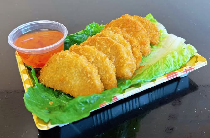 Ap10 Fried Vegan Chicken fingers (8pcs)