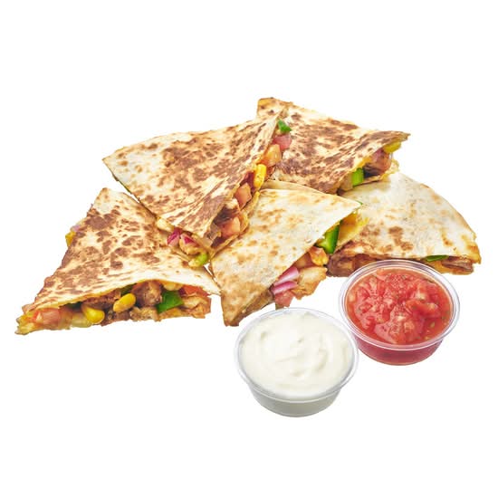 Bean & Veggies Quesadilla