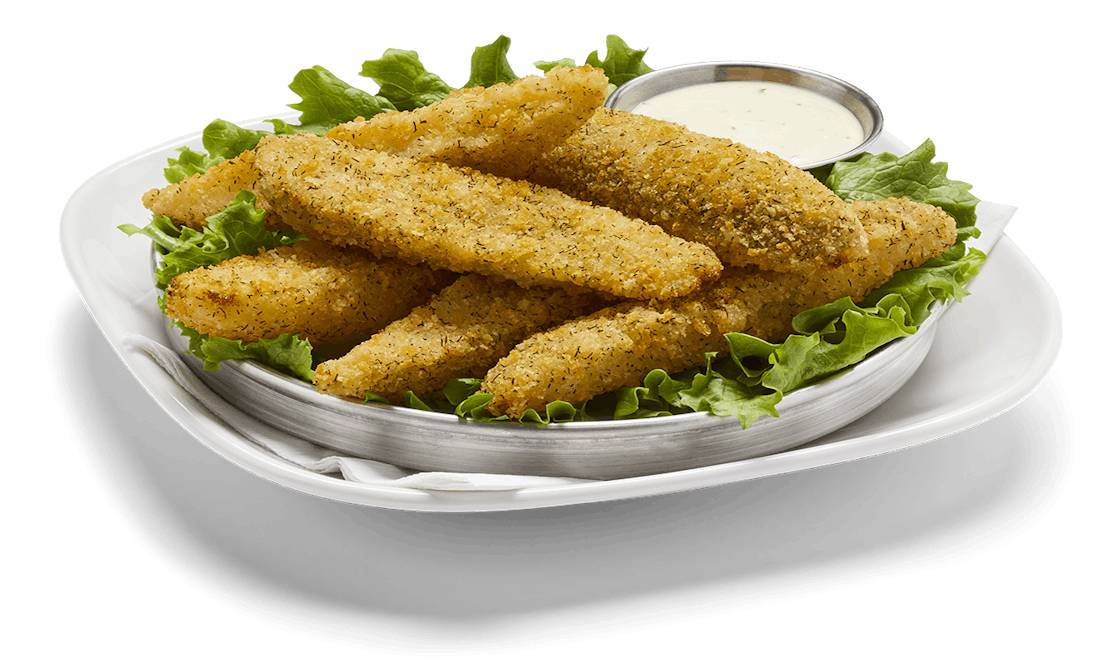 Cornichons frits / Deep Fried Pickle Wedges