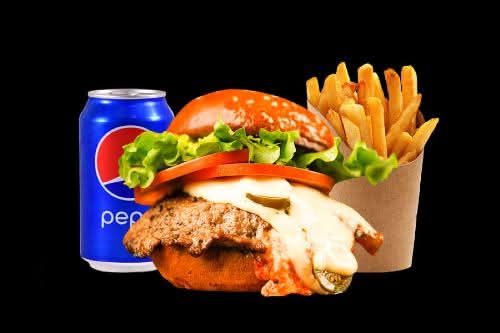 Juicy Lucy on Fire (Combo)