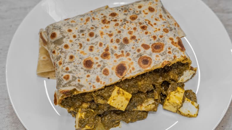 Saag Paneer Roti