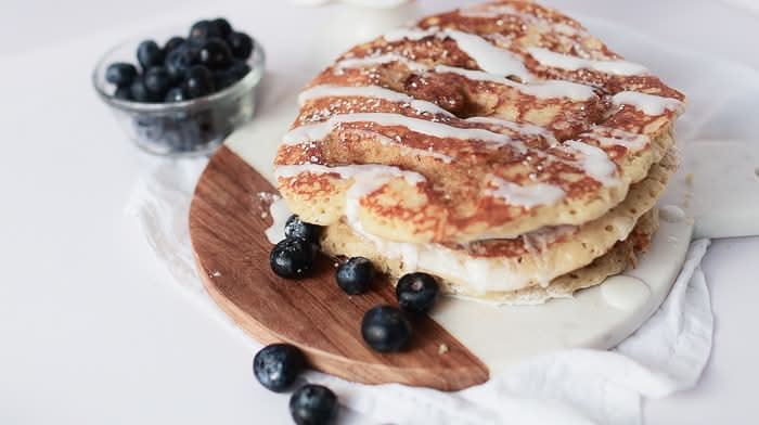 Cinnamon Roll Pancakes