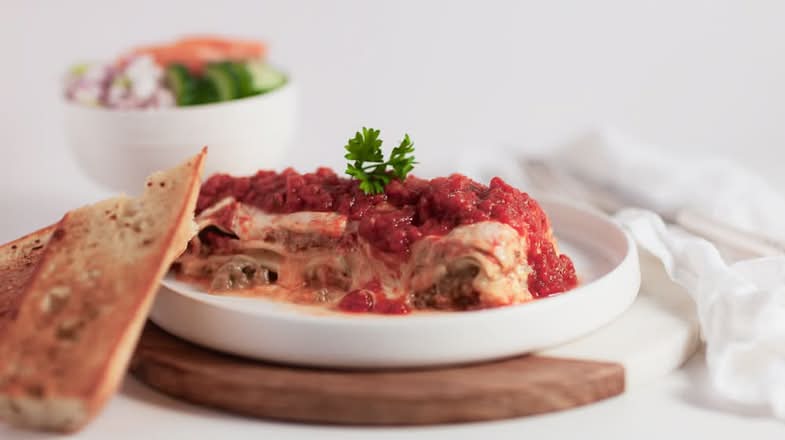 Homemade Beef Lasagna