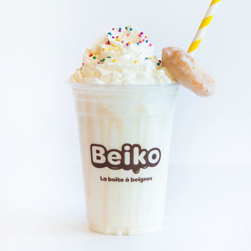 Lait frappé à la vanille