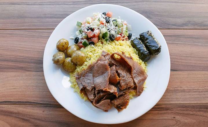 Lamb Donair Platter