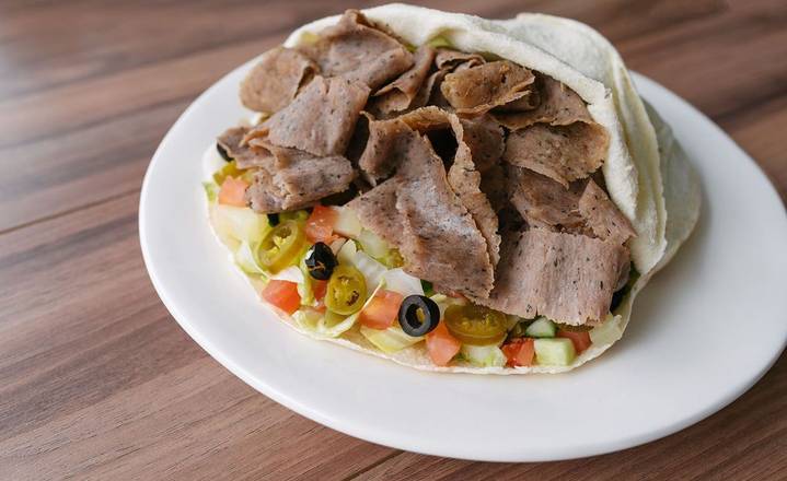 Small Lamb Donair Pita Wrap