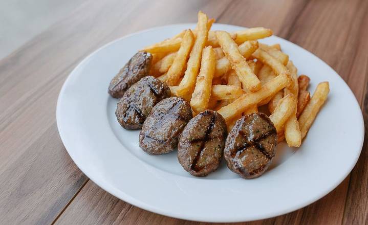 Large Fries & Kofte (Grilled Meatballs)