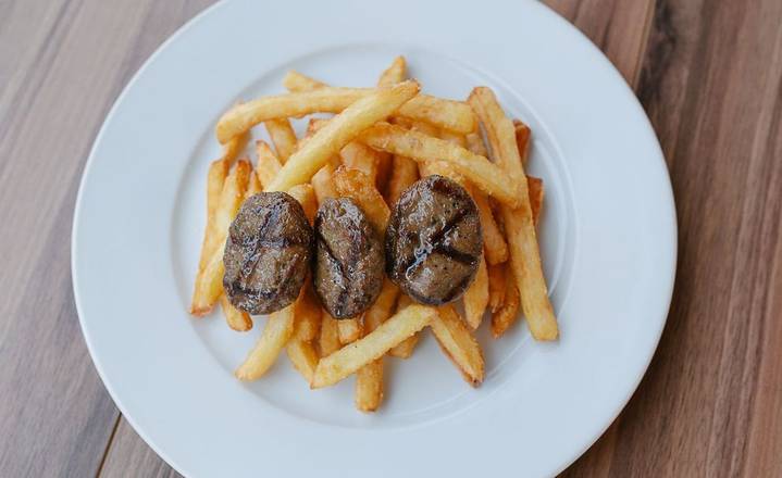 Small Fries & Kofte (Grilled Meatballs)