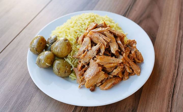 Chicken Donair Rice Plate