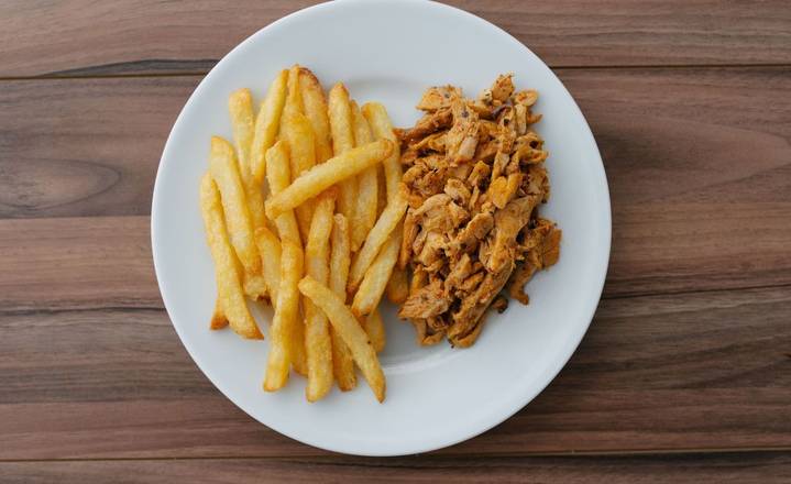 Small Fries & Chicken Donair Meat