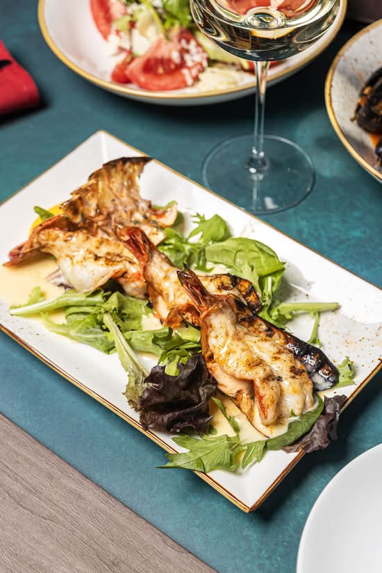 Grilled Butterfly Shrimp