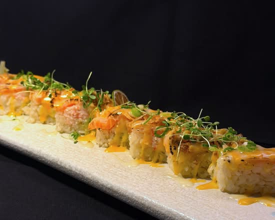 Salmon Aburi Oshi