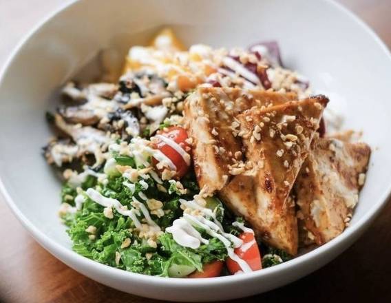 Vegan Organic Tofu Bowl (GS)