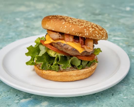 Deluxe Cheese, Bacon Burger