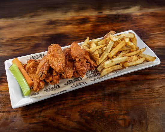 Wings & Fries Combo (1 Lb)