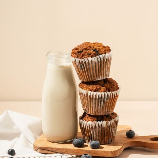 Muffin bleuet-citron sans gluten / Gluten-Free Blueberry Lemon Muffin