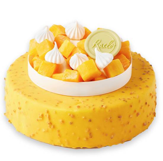 Mango Pomelo Sago Ice Cream Cake
