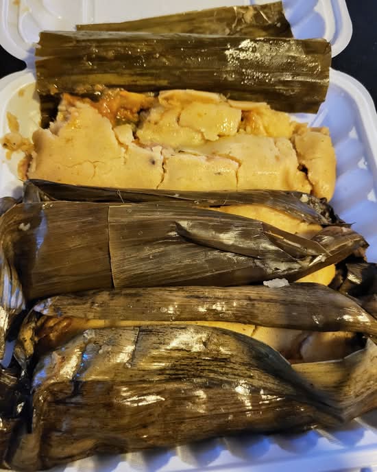 Chicken or Corn Tamales (Tamales De Gallina O Elote)
