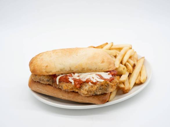 Chicken Parmesan Sandwich- 820 Cals