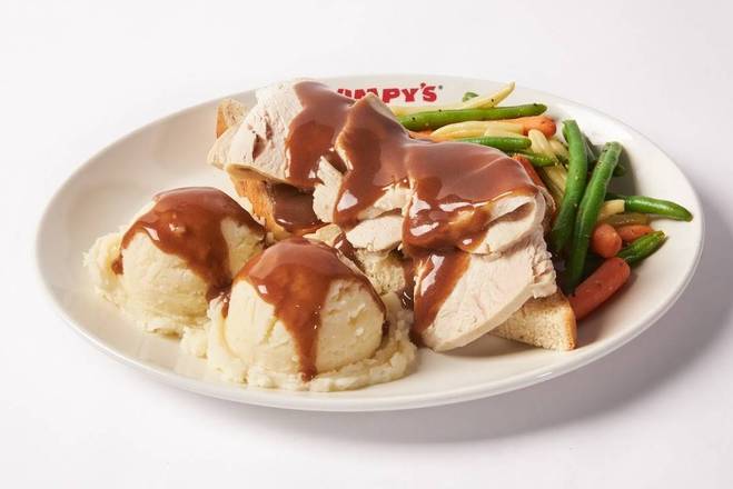Hot Turkey Dinner- 740 Cals