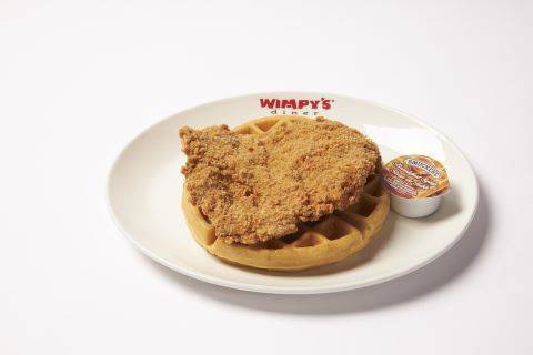 Fried Chicken and Waffle- 1090 Cals