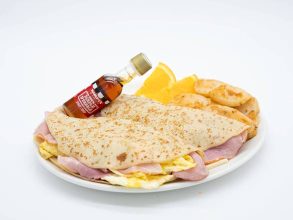 Ham-O-Licious Crepes 760 Cals