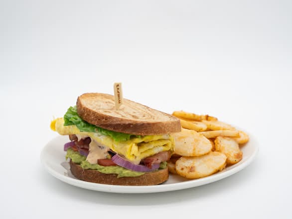 Avocado Egg BLT 840 Cals