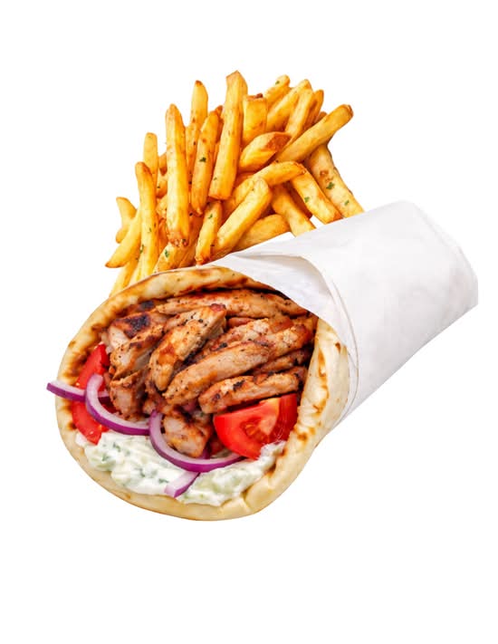 Greek Gyro on a Pita