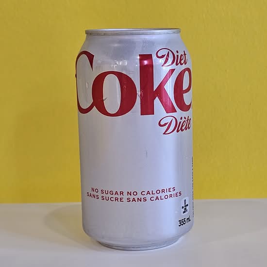 Canned Diet Coke