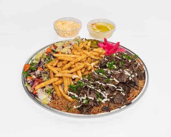 Beef Shawarma Family Platter (4-5 people)